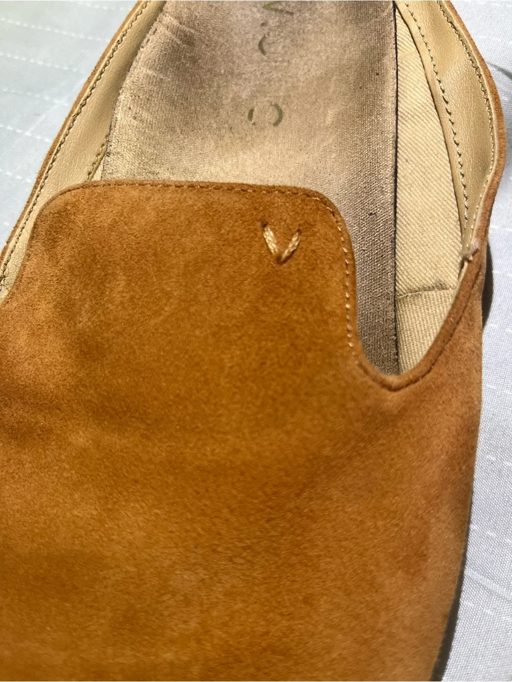 Vionic Women's Suede Espadrilles in Tan Brown